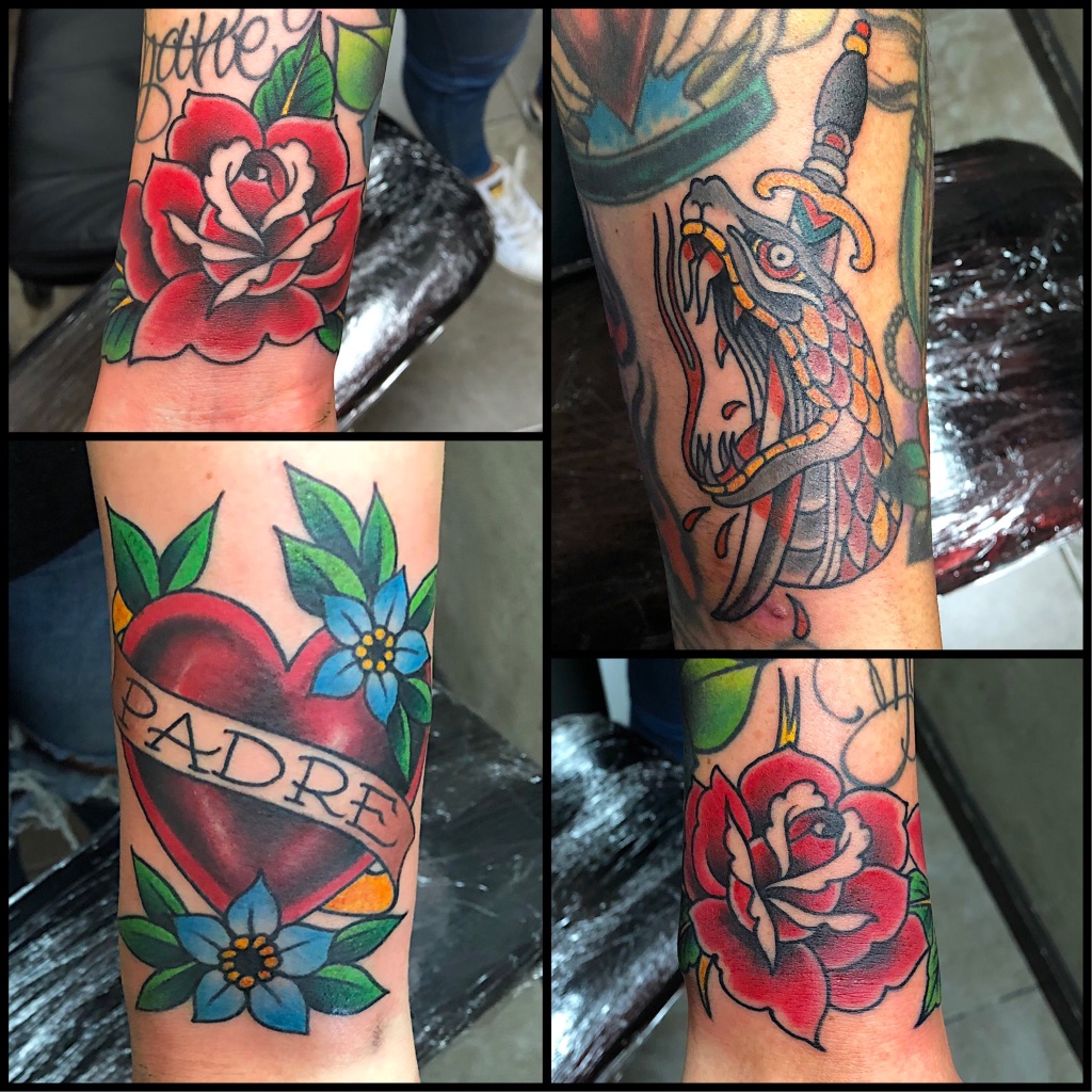 Tom Clarke Tattoos